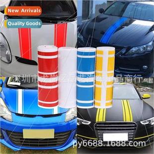 Stickers Hood Stripe 2PCS183X8CM Car Sticker Vinyl 622