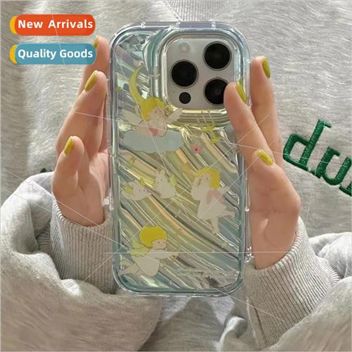 Dumb Angel Baby IPhone14ProMax Stripe Apple 13PRO Case 适用