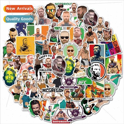 50 Pieces Into Fighting Athlete Conor McGregor Doodle Sticke