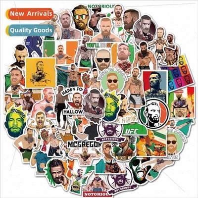 50 Pieces Into Fighting Athlete Conor McGregor Doodle Sticke