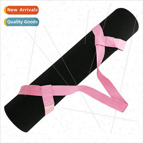 Yoga Mat Strap Adjustable Elastic Stching Strap Cotton Porta