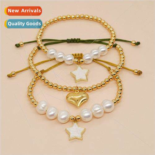 New INS retro  fashion simple copper alloy three-dimensional