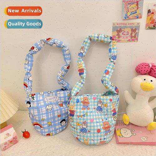 Korea small fresh bucket shoulde