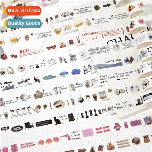 Twilight washi tape Dialogue Romance Series American small p