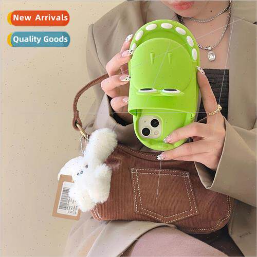 Creative quirky three-dimensional dinosaur slippers iPhone15