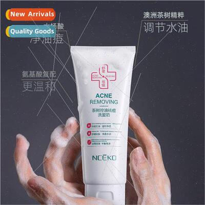 -Yan Shijia tea e oil control acne cleanser cleansing pores