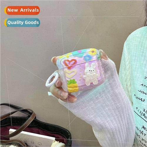 ins oil painting graffiti love three-dimensional rabbit 适用