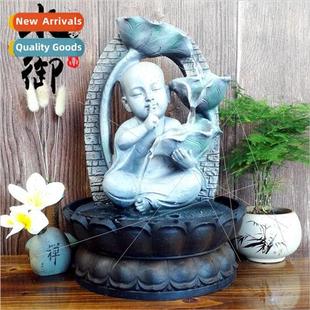 zen monk indoor water flowing say not does small Creative