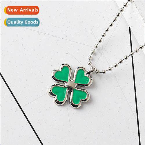 Anime  Tokyo Avengers Orange Hinata Necklace Clover Love Pen