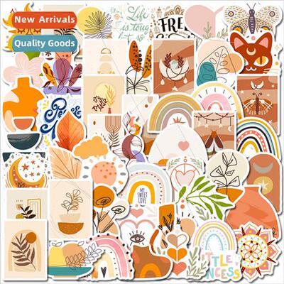 50 pcs of Boho stickers BOHO  decadent culture people sticke
