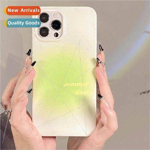 适用 iPhone12promax matcha green halo apple 13 phone case 11