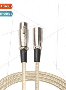 The new rustic gold microphone audio cable mixer microphone