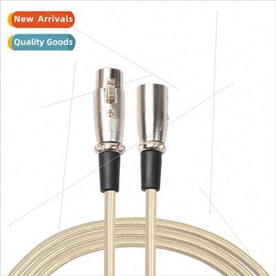 The new rustic gold microphone audio cable mixer microphone