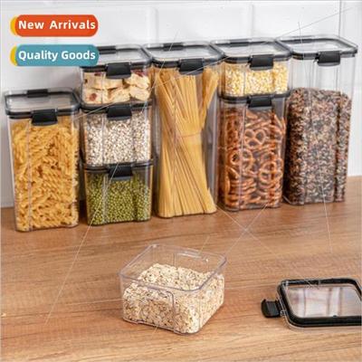 Kitchen Sealing Jars Transparent Plastic Spice Sealing Jars