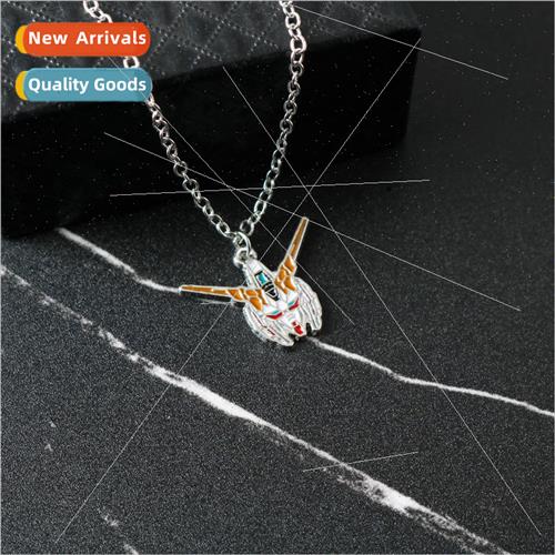 Anime  Gundam unicorn number pendant necklace robot anime de