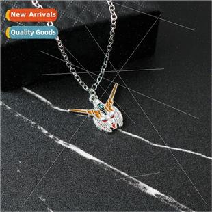 Anime  Gundam unicorn number pendant necklace robot anime de
