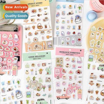 Stickers sweet  series cartoon cute cup decoration handbook