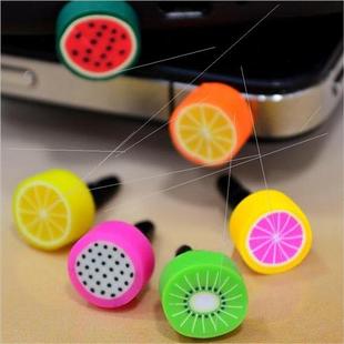 soft rubber dust Korea plug phone exquisite cell E9045 fruit