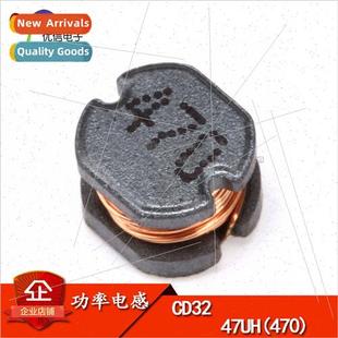 Electronic CD32 Component Power Wirewound Inductor Chip 47UH