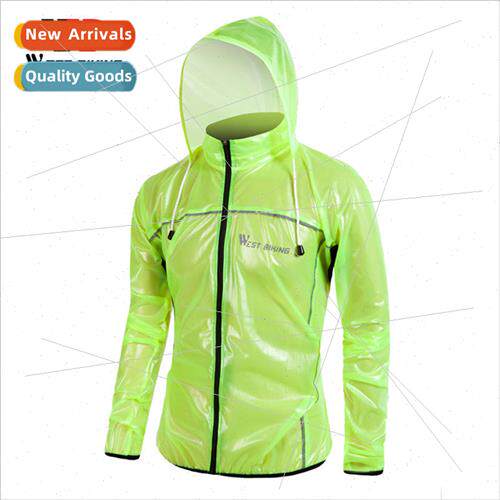 Bicycle cycling raincoat waterproof jacket cycling outdoor r