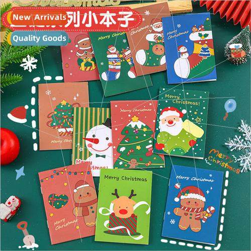 Mini Christmas small notebook portable pocket notepad 64k sm