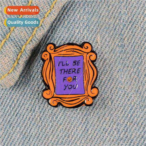 ILL BE THERE 适用 YOU Personalized Photo Frame Alloy Pin Car