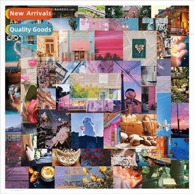 50 pcs of -repeating beautiful floral stickers decorative lu