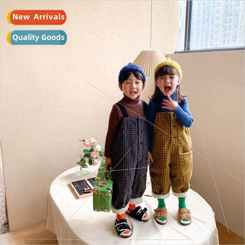 Childrens backpack pants 2023 winter  of men and women baby