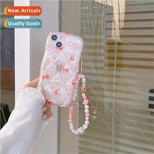 New Bunny Case Apple Pink 适用 iPhone Strawberry Bow