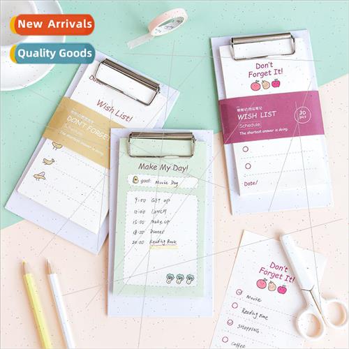 Cute note clipboard sticky notes ins cute creative writing h