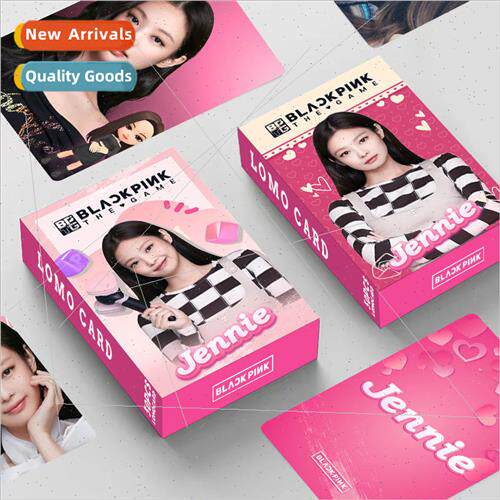 New pink ink BP double-sided 30 small cards LOMO card box ph