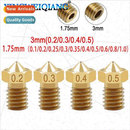 Triple D Printer Accessories M6 Threaded Printhead with Lett