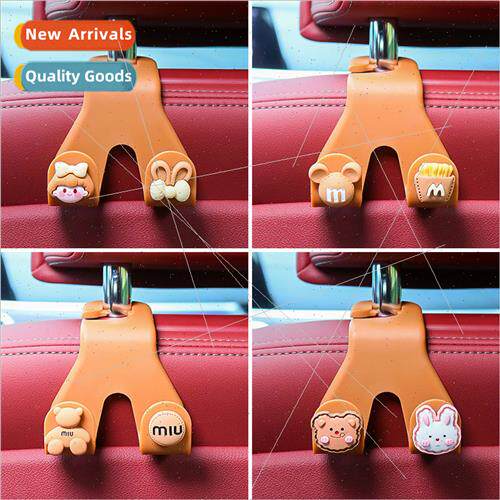 Car with small hooks car seat back cute car interior supplie