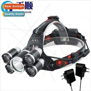 5 head light outdoor rainproof airplane light rechargeable L