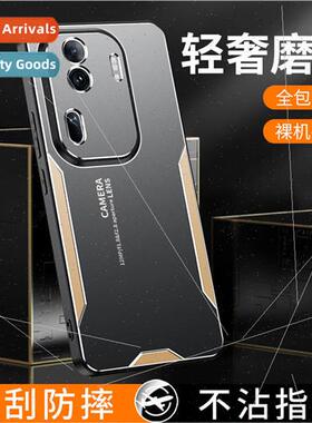 适用 oppoReno11Pro Phone Case Triangle Blade A97 Metal Lens