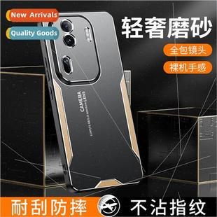 适用 oppoReno11Pro Phone Case Triangle Blade A97 Metal Lens