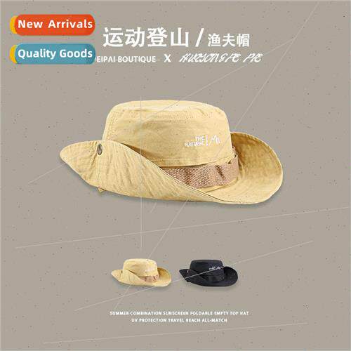 Camping mountaineering cap female outdoor sunshade fisherman