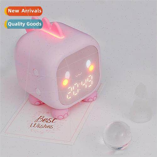 New fun dragon alarm clock usb voice chime cartoon silicone