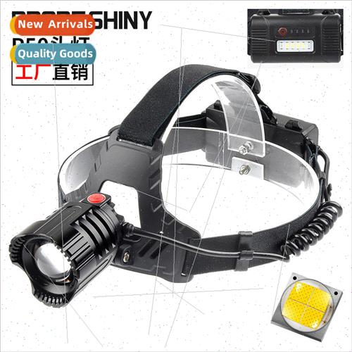 The new P50 bright headlamp USB rechargeable with power disp