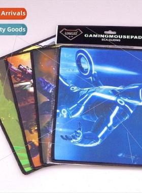 K6 thickened mouse pad color map encrypted lock edge sealing