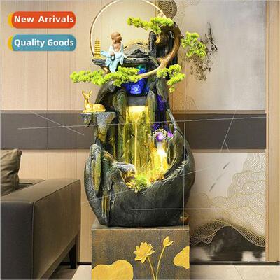 Creative home decoration crafts wigwam waterfall fountain hu