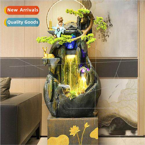 Creative home decoration crafts wigwam waterfall fountain hu