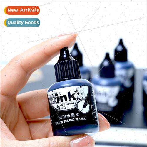 MG016 Syringe Pen Ink 25ml/bottle GN8050 Syringe Pen Black R