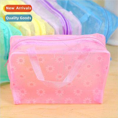 Creative home floral PVC waterproof cosmetic bag wash bath s