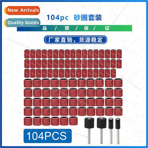 New 104pc sandpaper electric grinding head rotary tool abras
