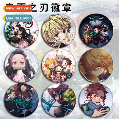 Anime and manga  turtle extinguishing knife badge tinplate s