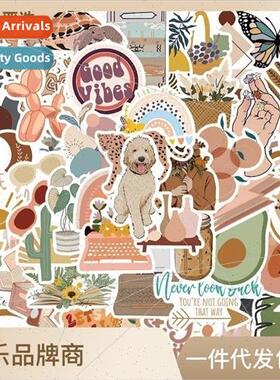 50 bohemian  cartoon graffiti stickers luggage guitar skateb