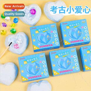 Archaeological digging toys digging gemstones children handm