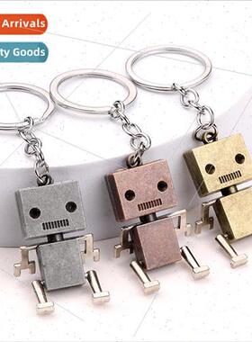 Creative movable robot keychain Zhang locket cartoon pendant