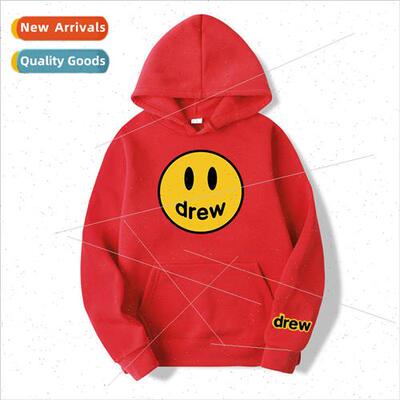 DREWHOUSE Smiley Sweatshirt Mens and Womens drew Justin Bieb